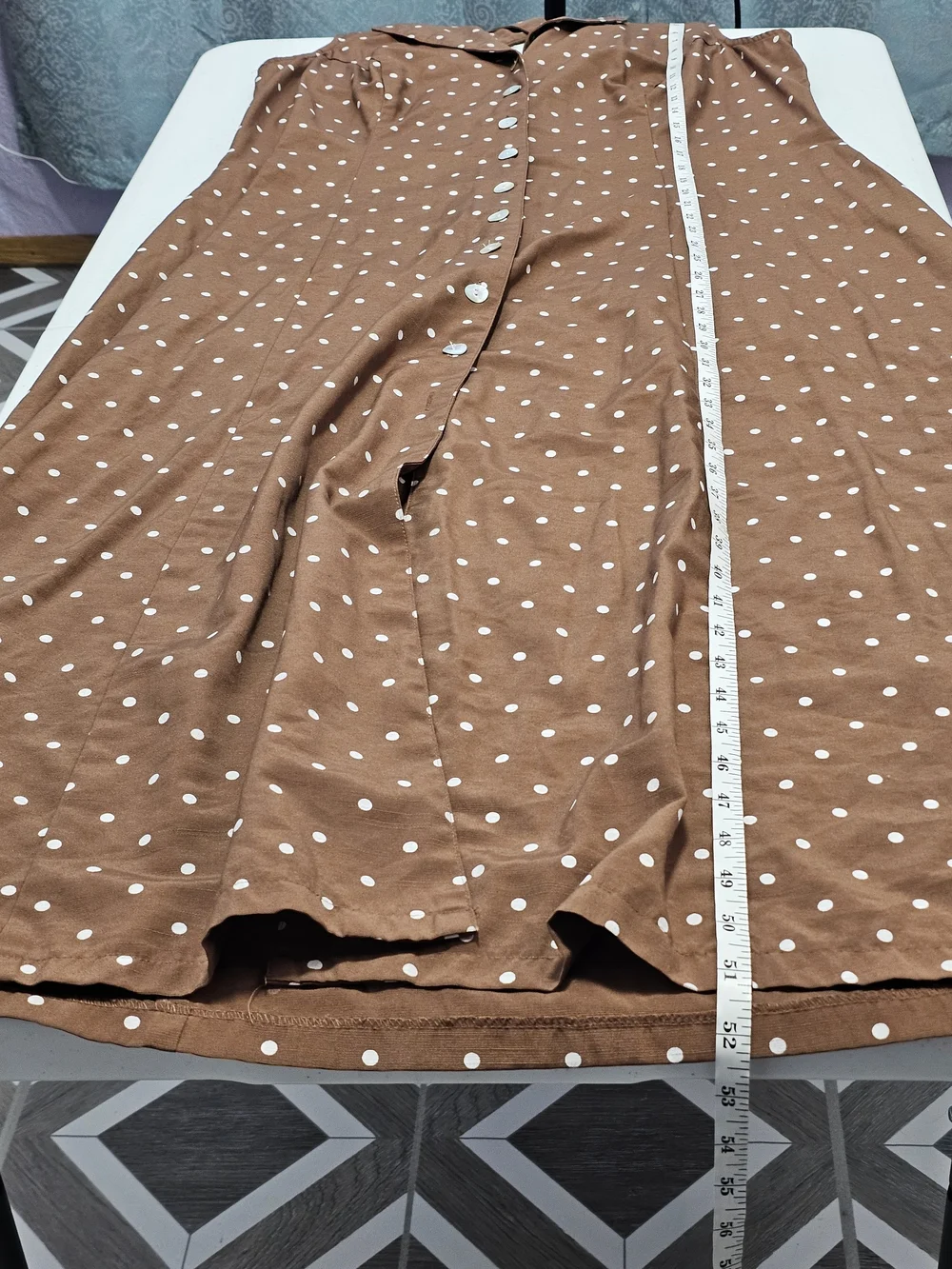 Pretty Woman Vivian Ward Vibes Brown Polka Dot Dress Julia Roberts Evening Dress